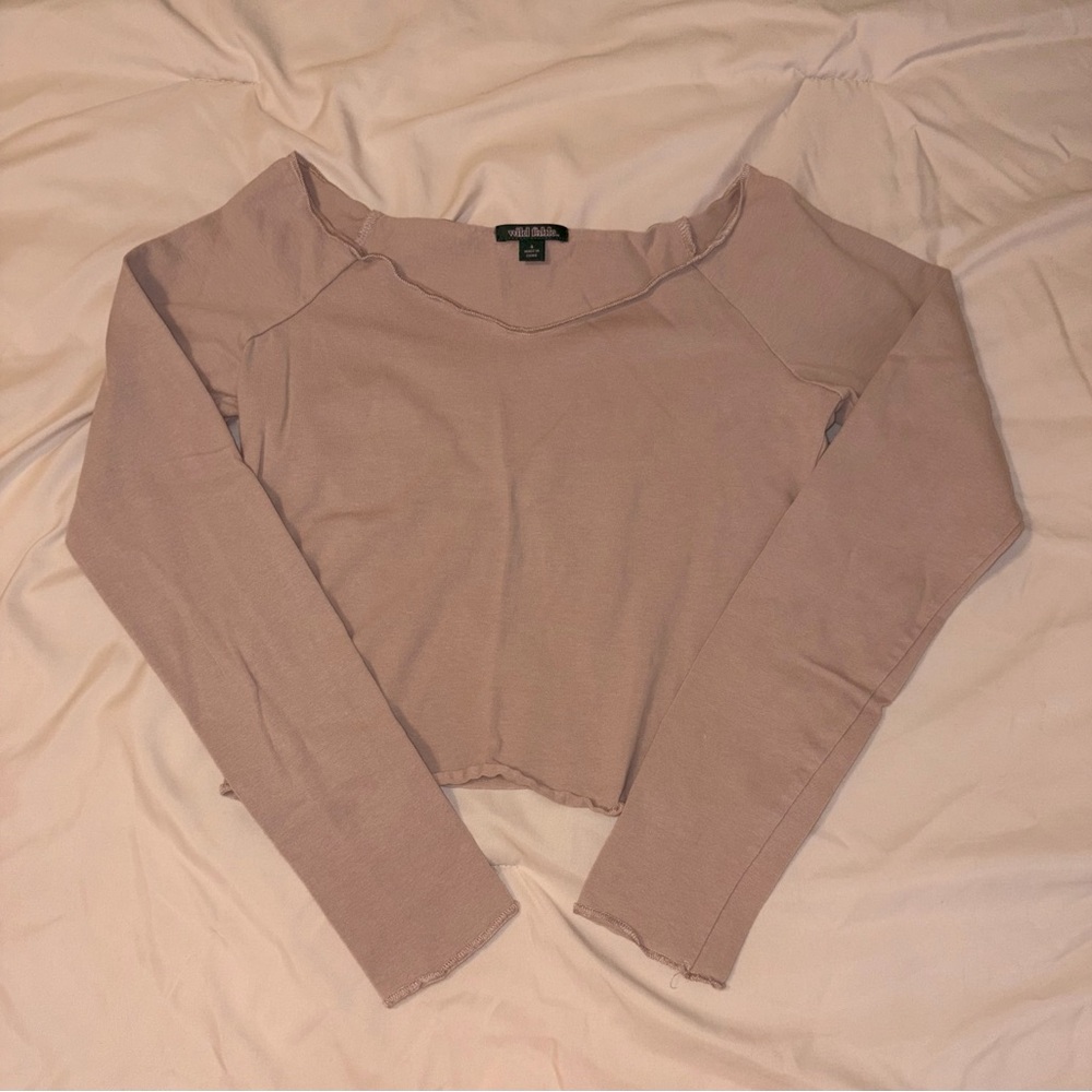 Target Mauve Long Sleeve Top
